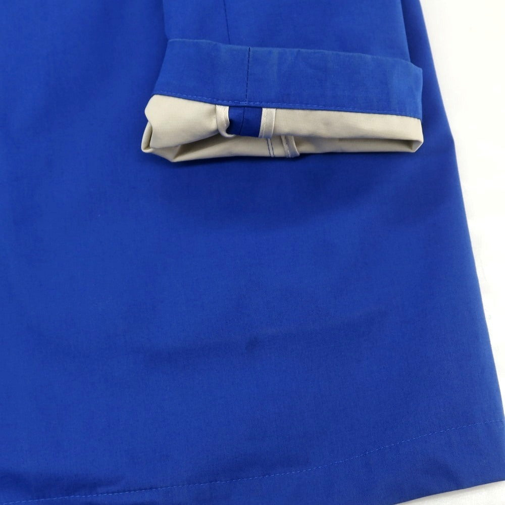 【中古】マッキントッシュ Mackintosh コットン ステンカラーコート ブルー【 38 】【 状態ランクC 】【 メンズ 】