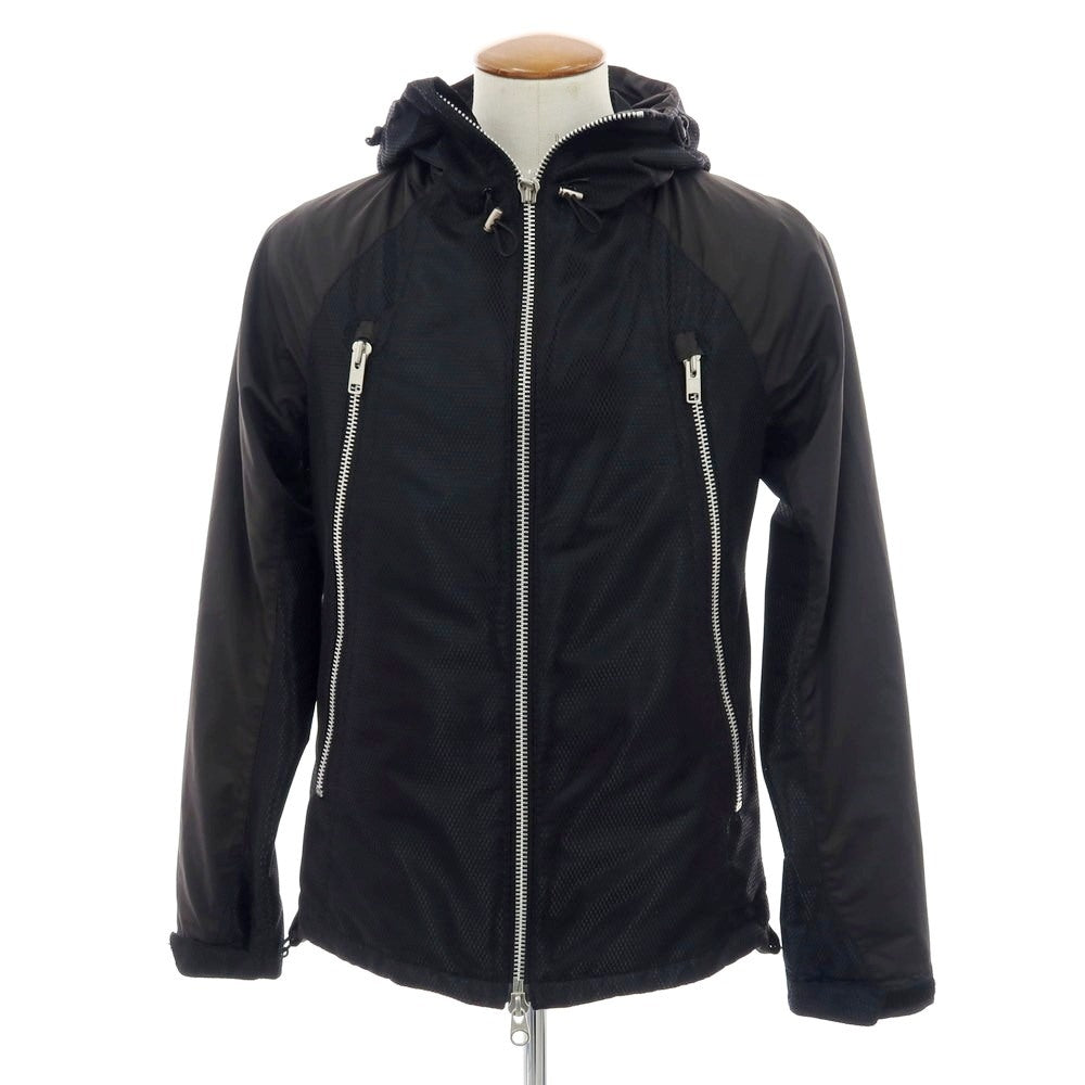 【中古】ナリフリ narifuri ポリエステル ダブルジップ フーデッドブルゾン ブラック【 M 】【 状態ランクB 】【 メンズ 】