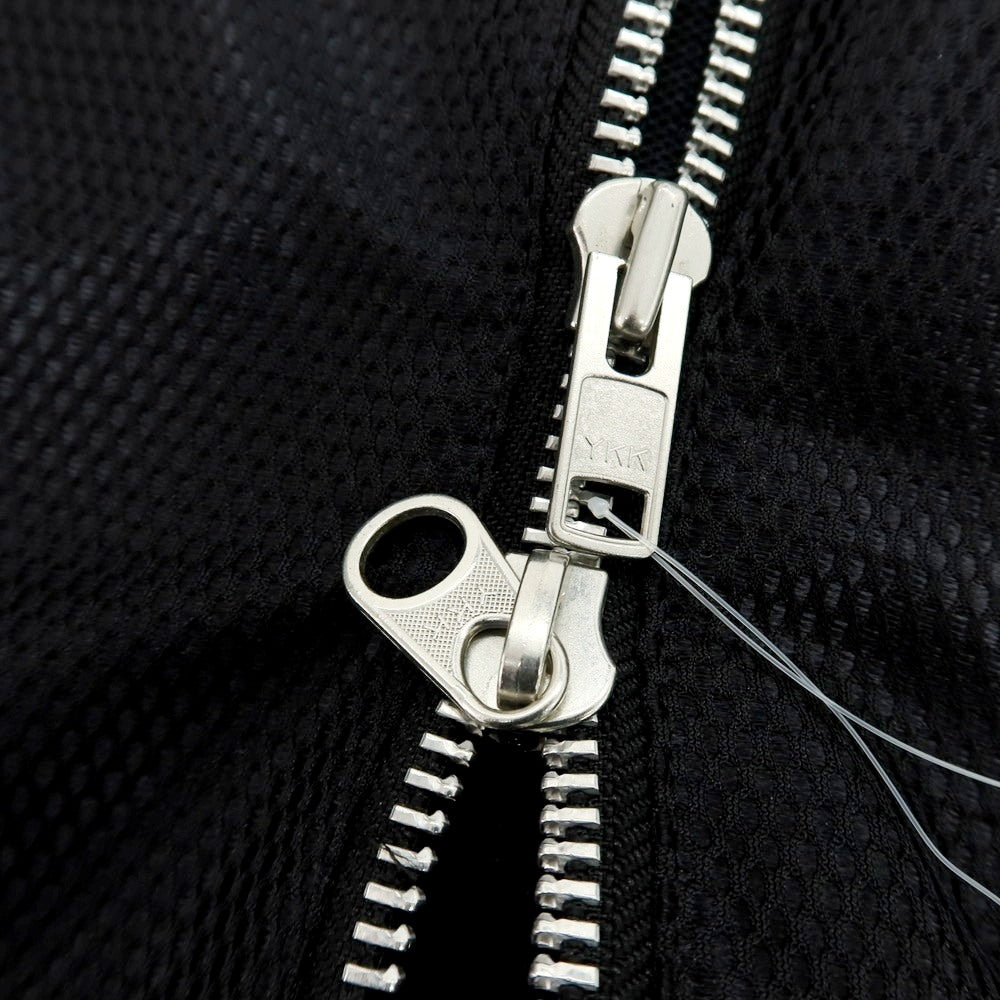 【中古】ナリフリ narifuri ポリエステル ダブルジップ フーデッドブルゾン ブラック【 M 】【 状態ランクB 】【 メンズ 】