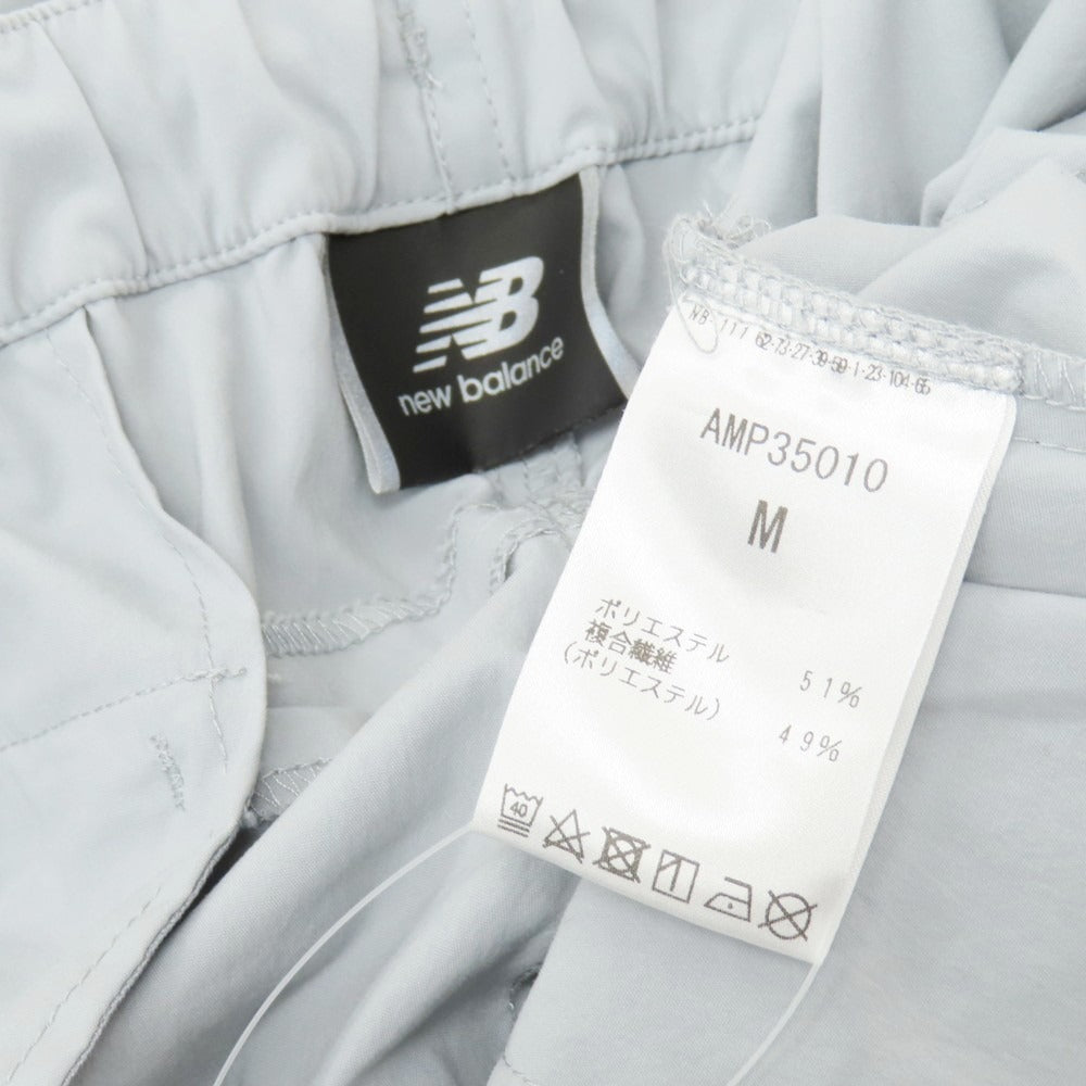 【中古】ニューバランス NEW BALANCE ポリエステル イージーパンツ ライトグレー【 M 】【 状態ランクB 】【 メンズ 】