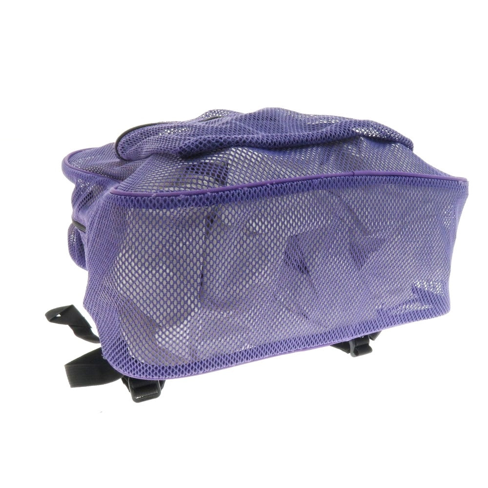 【中古】ジャンスポーツ JANSPORT メッシュポリエステル バックパック・リュック パープル【 状態ランクB 】【 メンズ 】