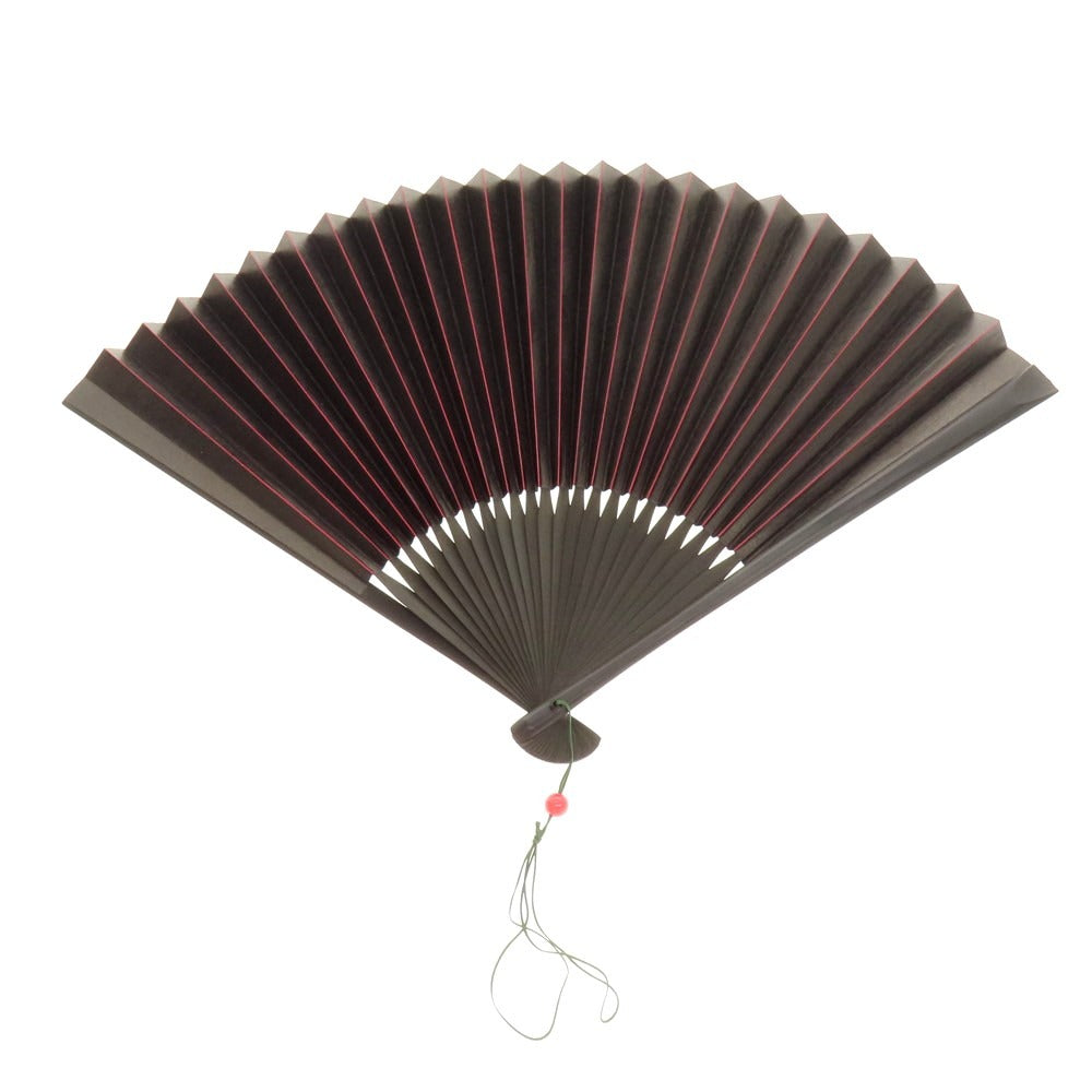 【中古】グジ guji 宮脇賣扇庵 扇子 ブラック【 状態ランクA 】【 メンズ 】