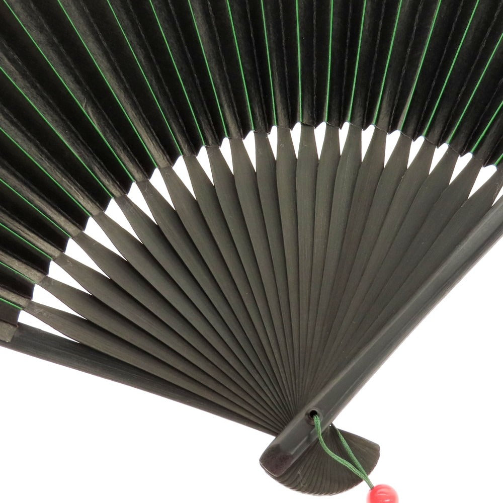 【中古】グジ guji 宮脇賣扇庵 扇子 ブラック【 状態ランクA 】【 メンズ 】