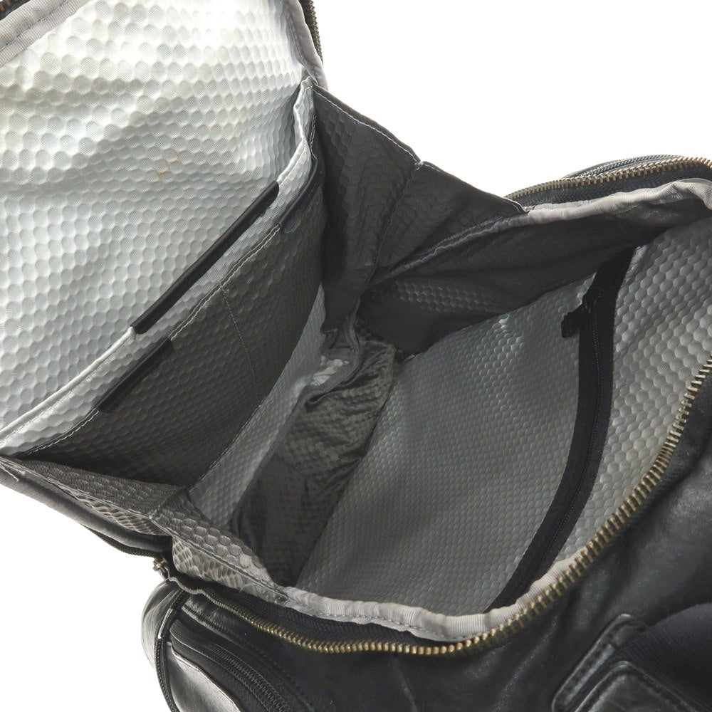 【中古】トゥミ TUMI Kingsville グレインレザー バックパック・リュック ブラック【 状態ランクC 】【 メンズ 】
