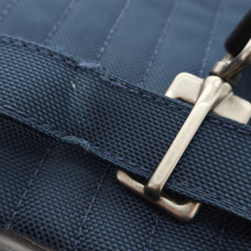 【中古】トゥミ TUMI バリスティックナイロン×レザー ボディバッグ ライトネイビーxブラウン【 状態ランクB 】【 メンズ 】