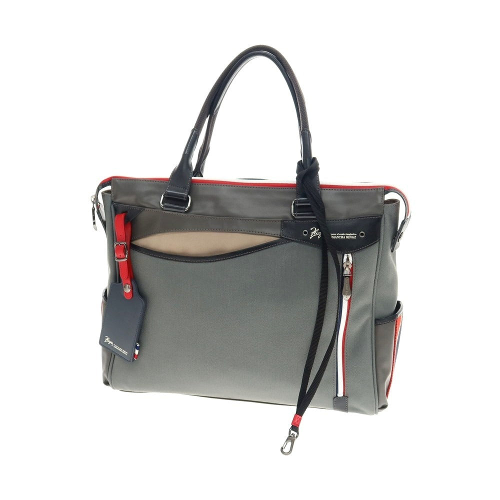 【中古】サマンサキングス SAMANTHA KINGZ コーデュラナイロン ブリーフケース グレー【 状態ランクB 】【 メンズ 】