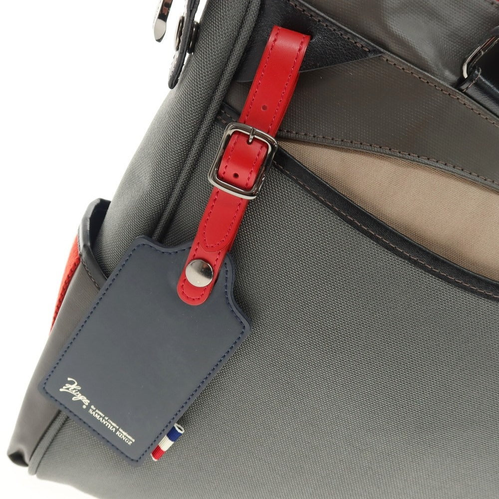 【中古】サマンサキングス SAMANTHA KINGZ コーデュラナイロン ブリーフケース グレー【 状態ランクB 】【 メンズ 】