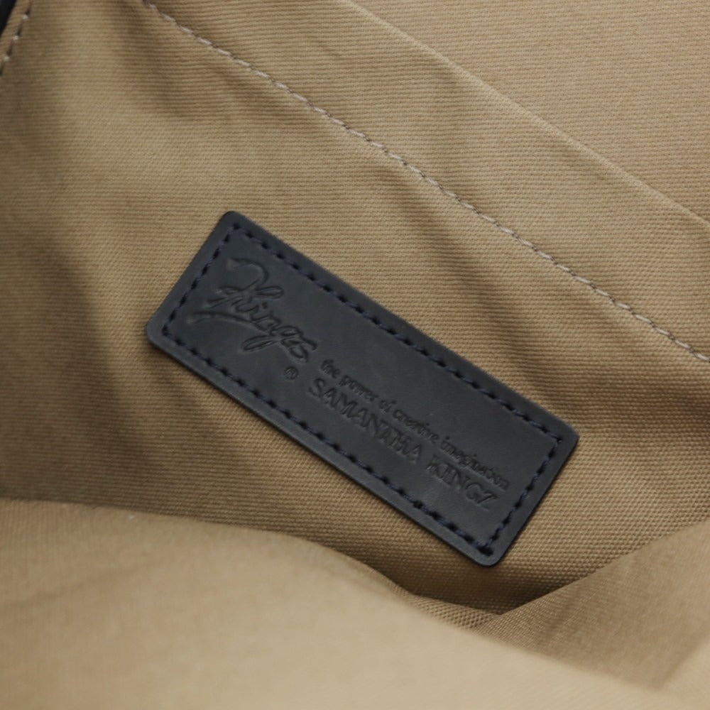 【中古】サマンサキングス SAMANTHA KINGZ コーデュラナイロン ブリーフケース グレー【 状態ランクB 】【 メンズ 】