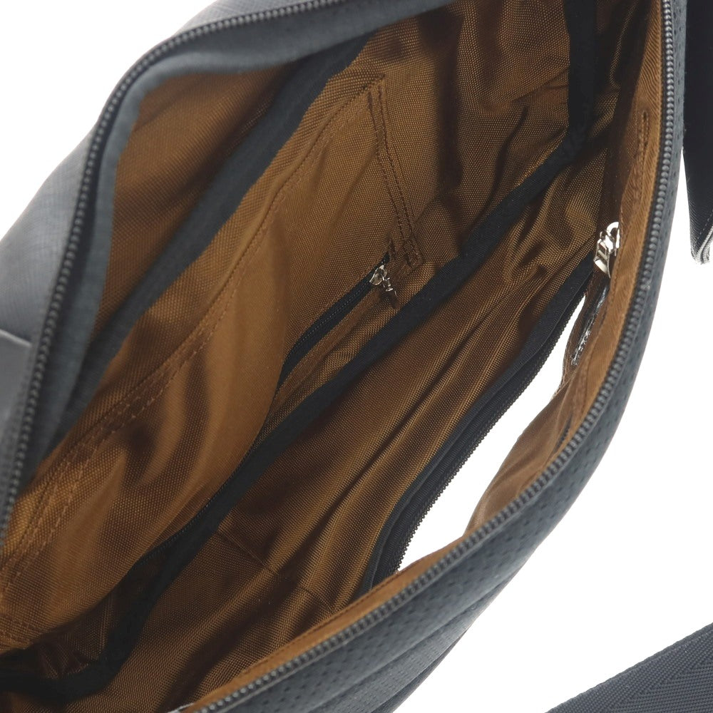 【中古】マスターピース MASTER PIECE ポリ塩化ビニル×カウレザー カモフラ柄 ワンショルダー ボディバッグ ブラック【 状態ランクB 】【 メンズ 】