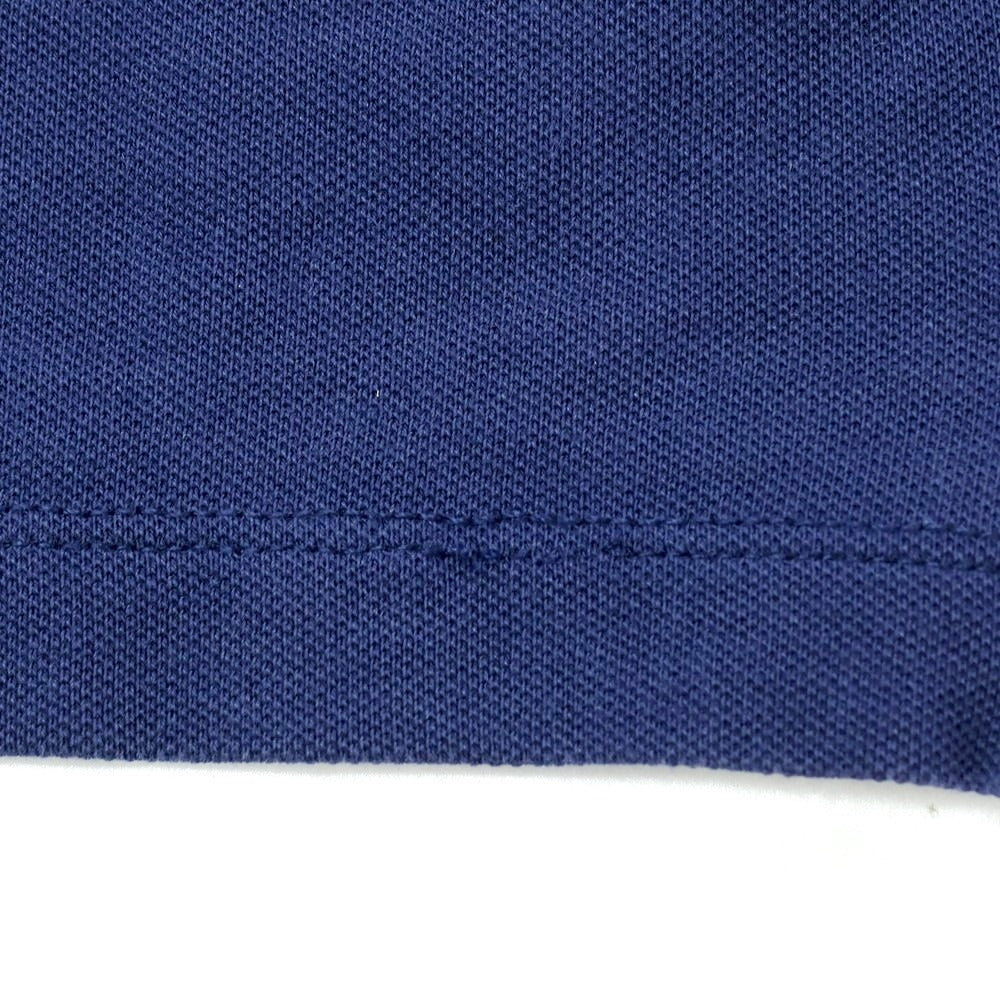 【中古】ストーンアイランド STONE ISLAND コットン 半袖ポロシャツ ネイビー【 L 】【 状態ランクC 】【 メンズ 】