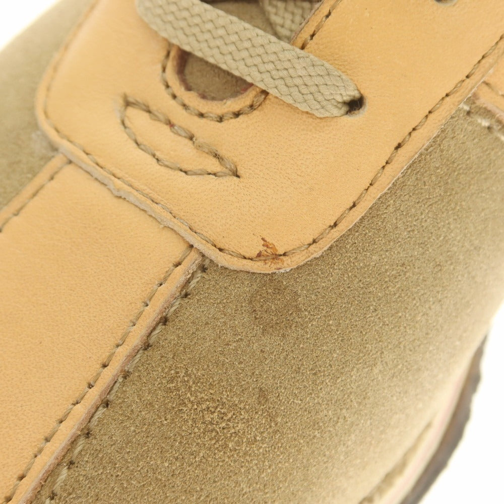 【中古】クラークス Clarks スエード スニーカー ベージュ【 US8 】【 状態ランクC 】【 メンズ 】