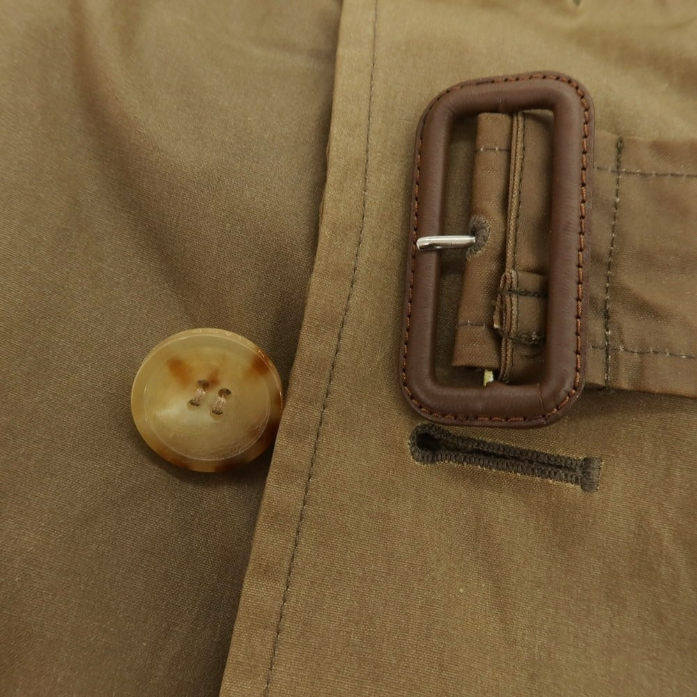 【中古】グレンフェル GRENFELL オイルドコットン トレンチコート カーキブラウン系【 38 】【 状態ランクD 】【 メンズ 】