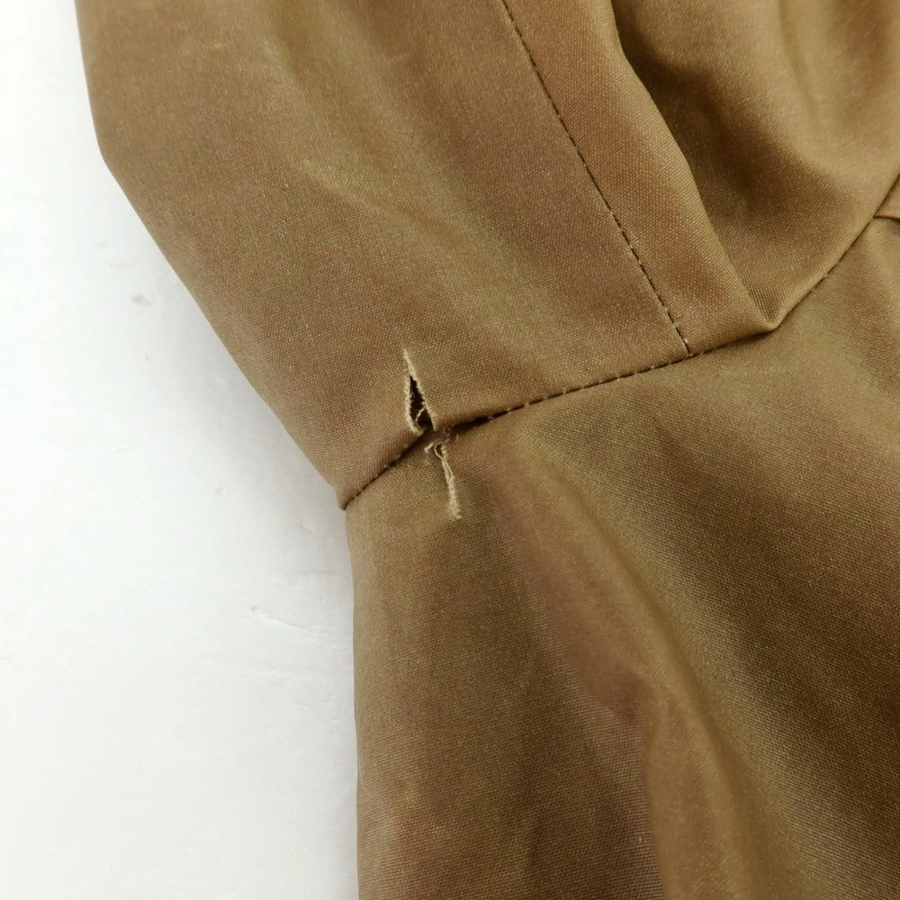 【中古】グレンフェル GRENFELL オイルドコットン トレンチコート カーキブラウン系【 38 】【 状態ランクD 】【 メンズ 】