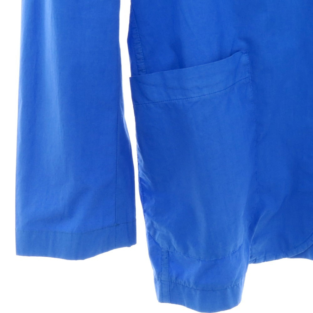 【中古】ティージャケット T-JACKET T-Earth ストレッチ コットン 2B カジュアルジャケット ブルー【 M 】【 状態ランクC 】【 メンズ 】