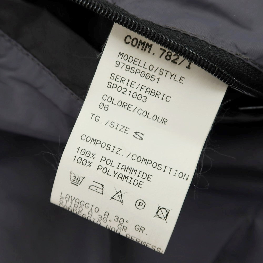 【中古】イレブンティ eleventy ナイロン カモフラ ダブルジップ フーデッドブルゾン グレー【 S 】【 状態ランクC 】【 メンズ 】