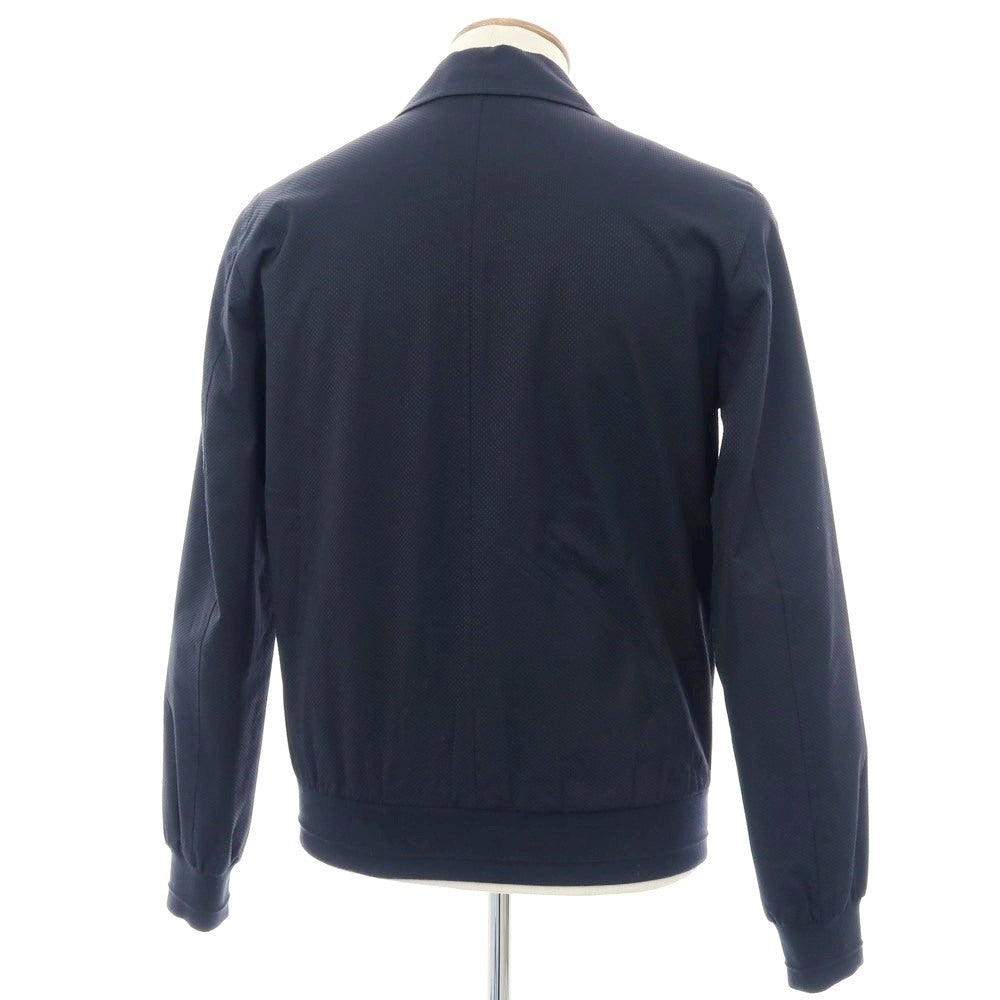 【中古】コルネリアーニ CORNELIANI ポリエステル ジップアップ スイングトップ ネイビー【 46 】【 状態ランクC 】【 メンズ 】