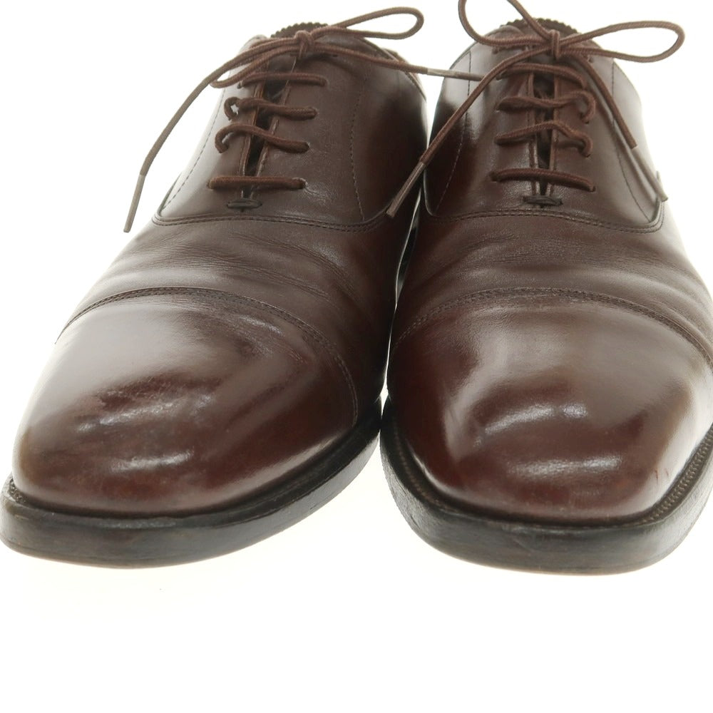 【中古】スコッチグレイン SCOTCH GRAIN ストレートチップ ドレスシューズ ブラウン【 25 】【 状態ランクC 】【 メンズ 】