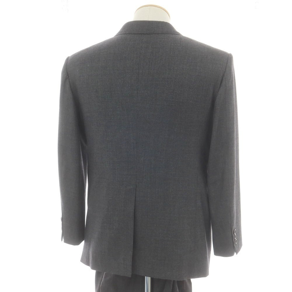 【中古】ボストンテーラー BOSTON TAILOR ウール スリーピース 3つボタンスーツ ダークグレー【 表記なし(S位) 】【 状態ランクB 】【 メンズ 】
