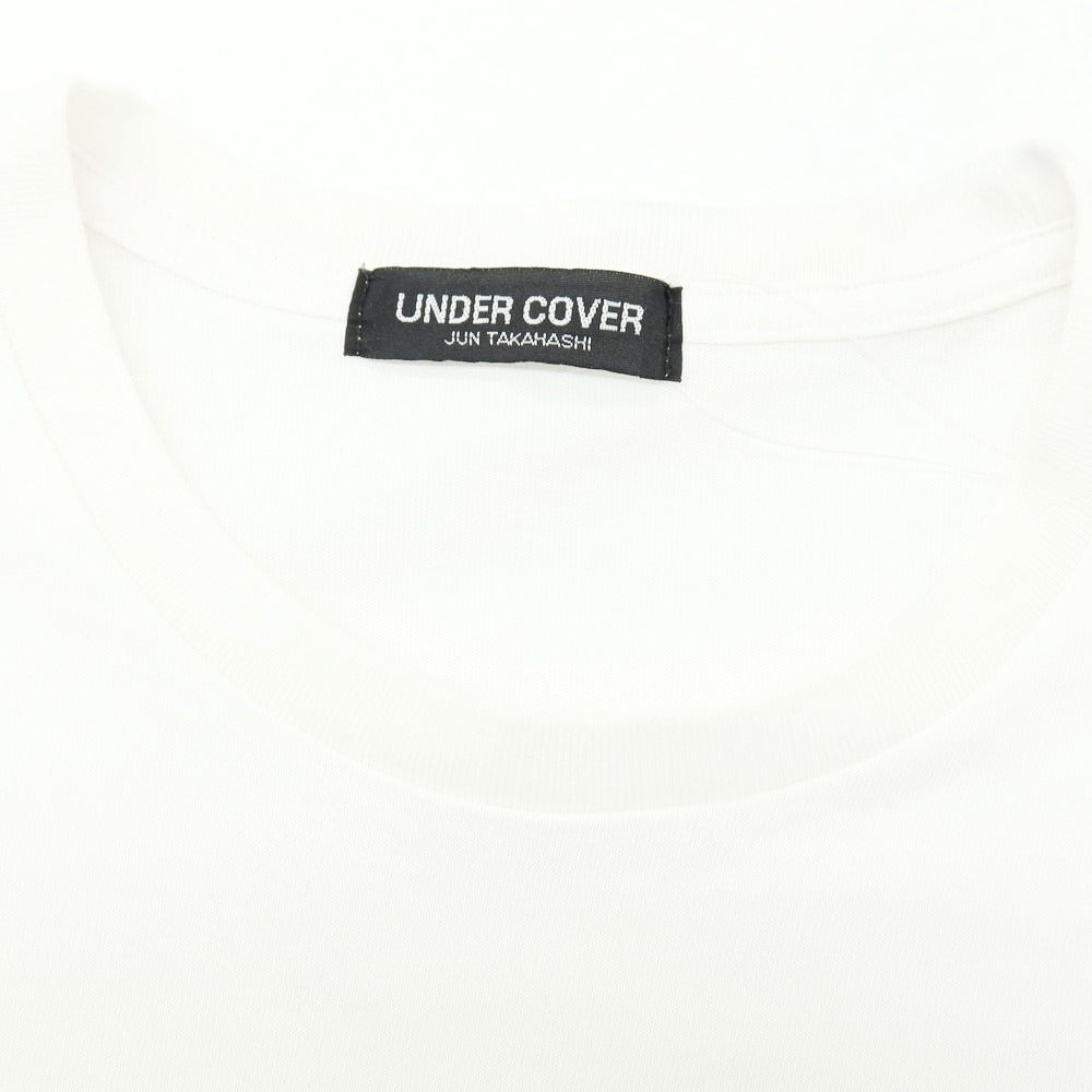 【中古】アンダーカバー UNDERCOVER × みんな電力 半袖Tシャツ ホワイトxレッド【 3 】【 状態ランクB 】【 メンズ 】