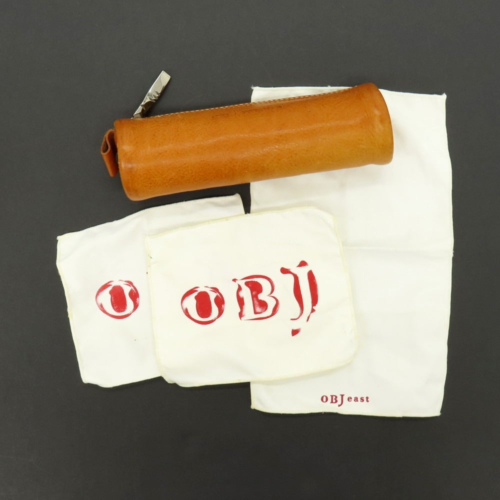 【中古】オブジェ OBJ × SPIGOLA サングラス ベージュxシルバー【 51□18 135 】【 状態ランクB 】【 メンズ 】