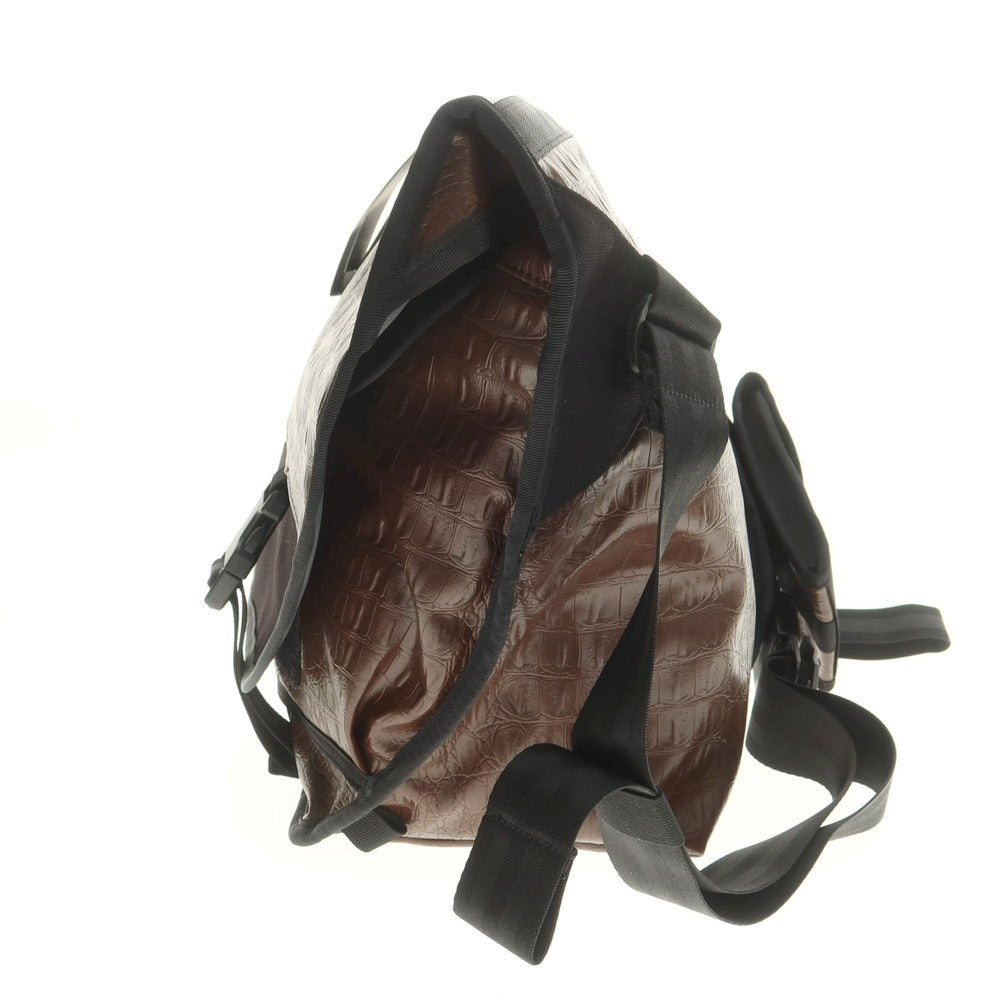 【中古】エンジニアードガーメンツ Engineered Garments × Chrome 2025年秋冬 メッセンジャーバッグ ブラウンxブラック【 状態ランクC 】【 メンズ 】
