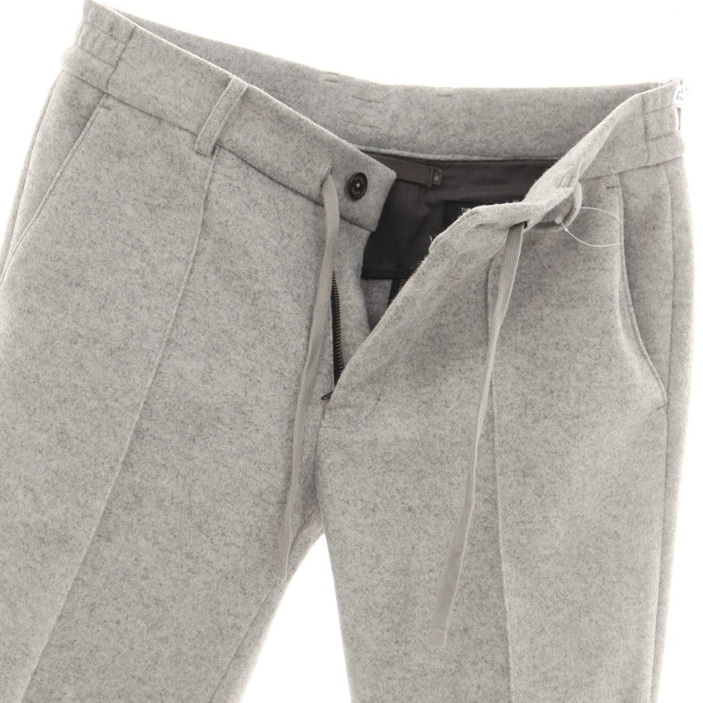 【中古】ザ チノ リヴァイブド THE CHINO REVIVED ポリエステルアクリルレーヨン ジャージー イージースラックスパンツ ライトグレー【 85 】【 状態ランクA 】【 メンズ 】