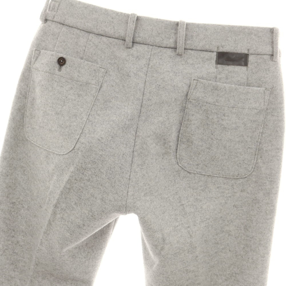 【中古】ザ チノ リヴァイブド THE CHINO REVIVED ポリエステルアクリルレーヨン ジャージー イージースラックスパンツ ライトグレー【 85 】【 状態ランクA 】【 メンズ 】