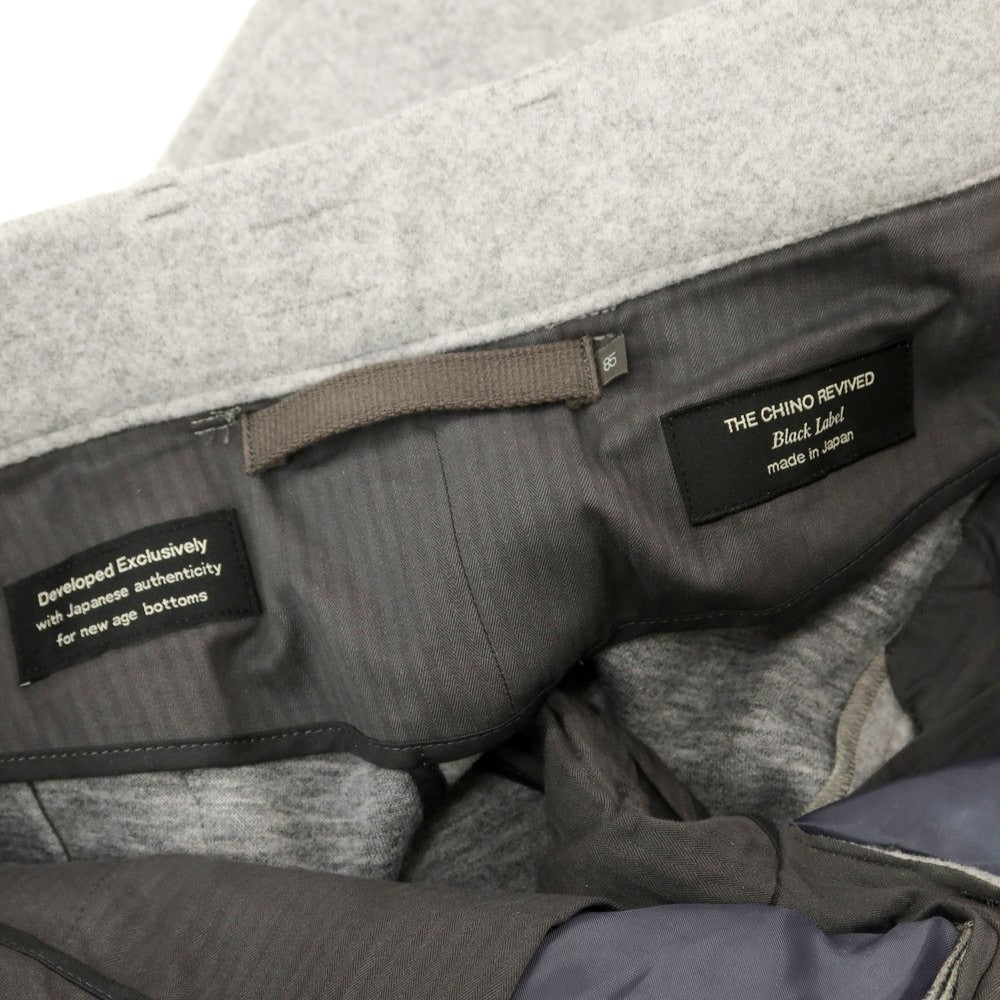【中古】ザ チノ リヴァイブド THE CHINO REVIVED ポリエステルアクリルレーヨン ジャージー イージースラックスパンツ ライトグレー【 85 】【 状態ランクA 】【 メンズ 】