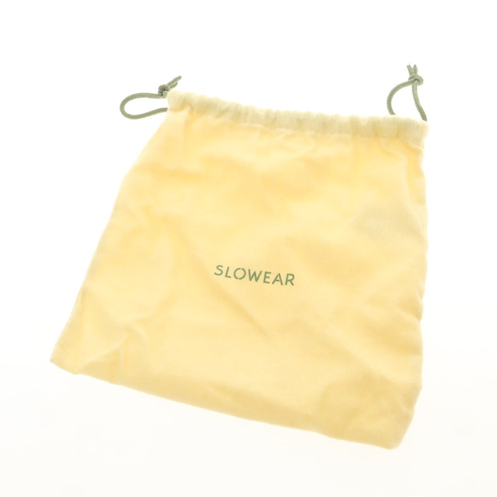 【新品アウトレット】スローウェア SLOWEAR スエードレザー ベルト オリーブ【 105 】【 状態ランクN- 】【 メンズ 】