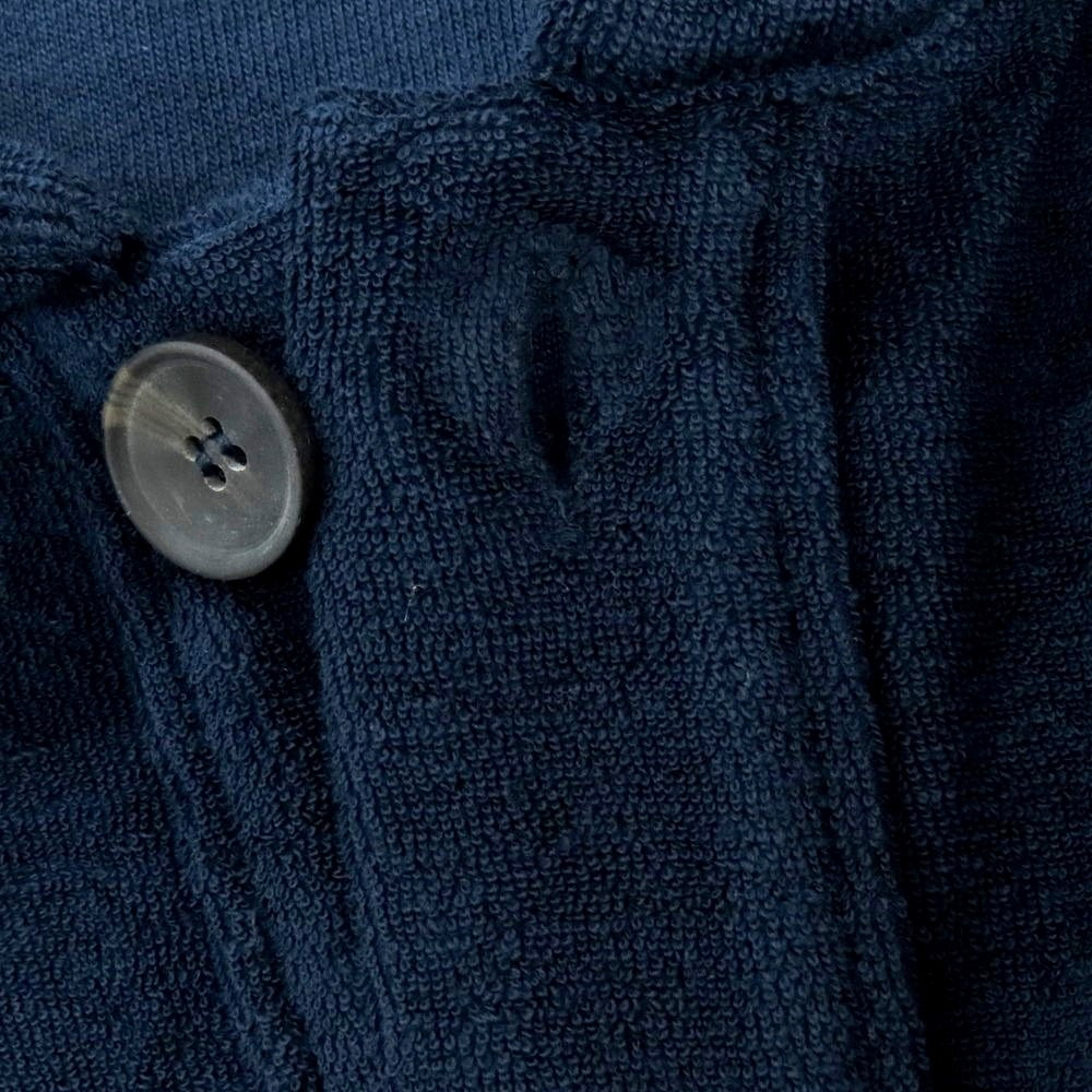 【新品】ザノーネ ZANONE コットン パイル ブルゾン ネイビー【 L 】【 状態ランクN 】【 メンズ 】