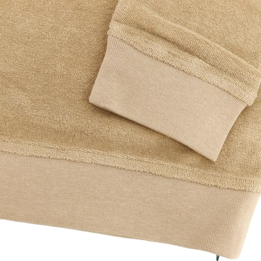 【新品】ザノーネ ZANONE コットン パイル クルーネック スウェット ベージュ【 L 】【 状態ランクN 】【 メンズ 】