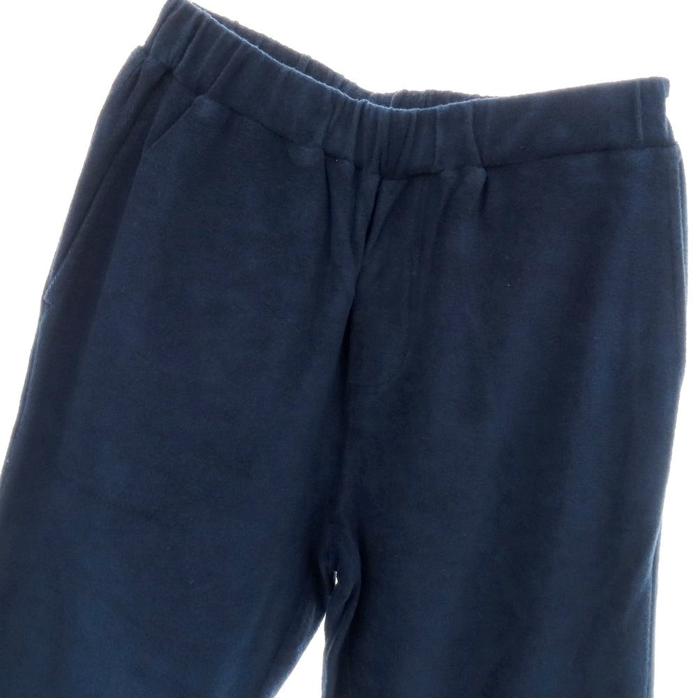 【新品】ザノーネ ZANONE コットン パイル イージーパンツ ネイビー【 M 】【 状態ランクN 】【 メンズ 】