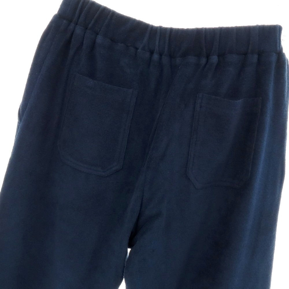 【新品】ザノーネ ZANONE コットン パイル イージーパンツ ネイビー【 M 】【 状態ランクN 】【 メンズ 】