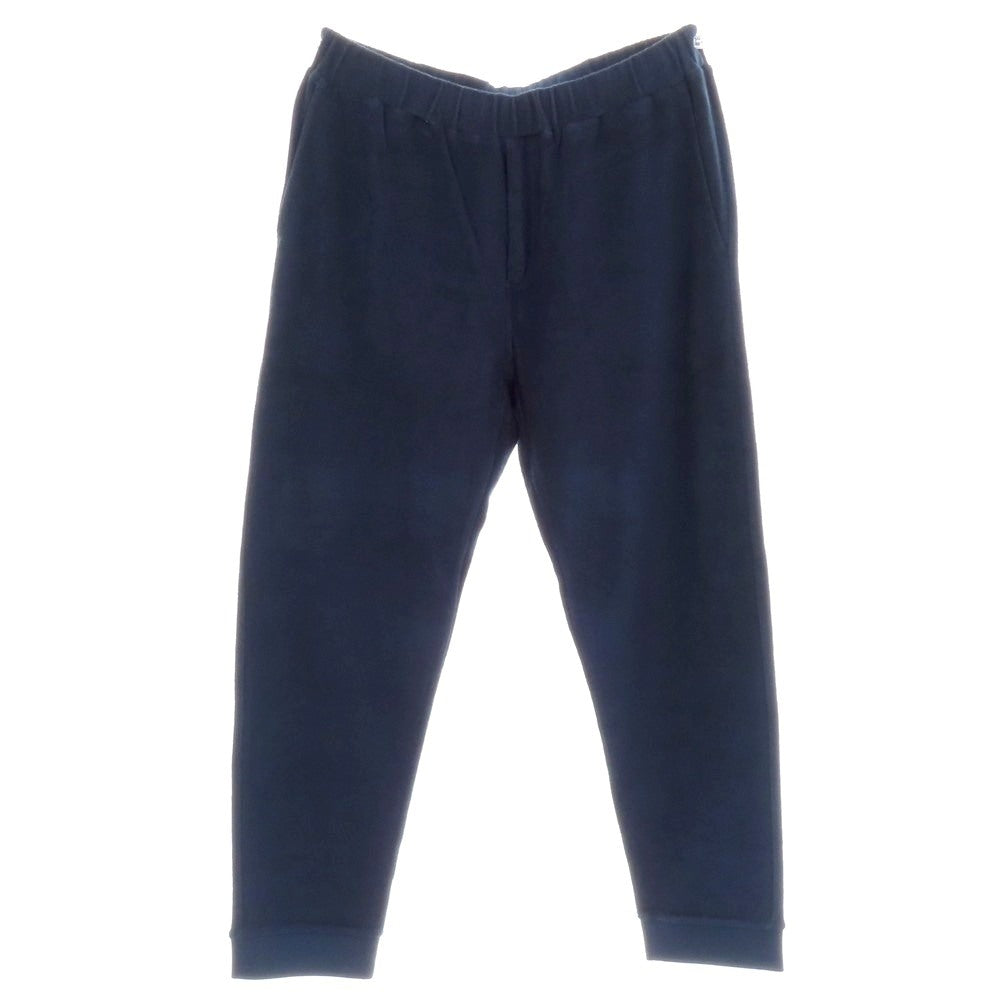 【新品】ザノーネ ZANONE コットン パイル イージーパンツ ネイビー【 L 】【 状態ランクN 】【 メンズ 】