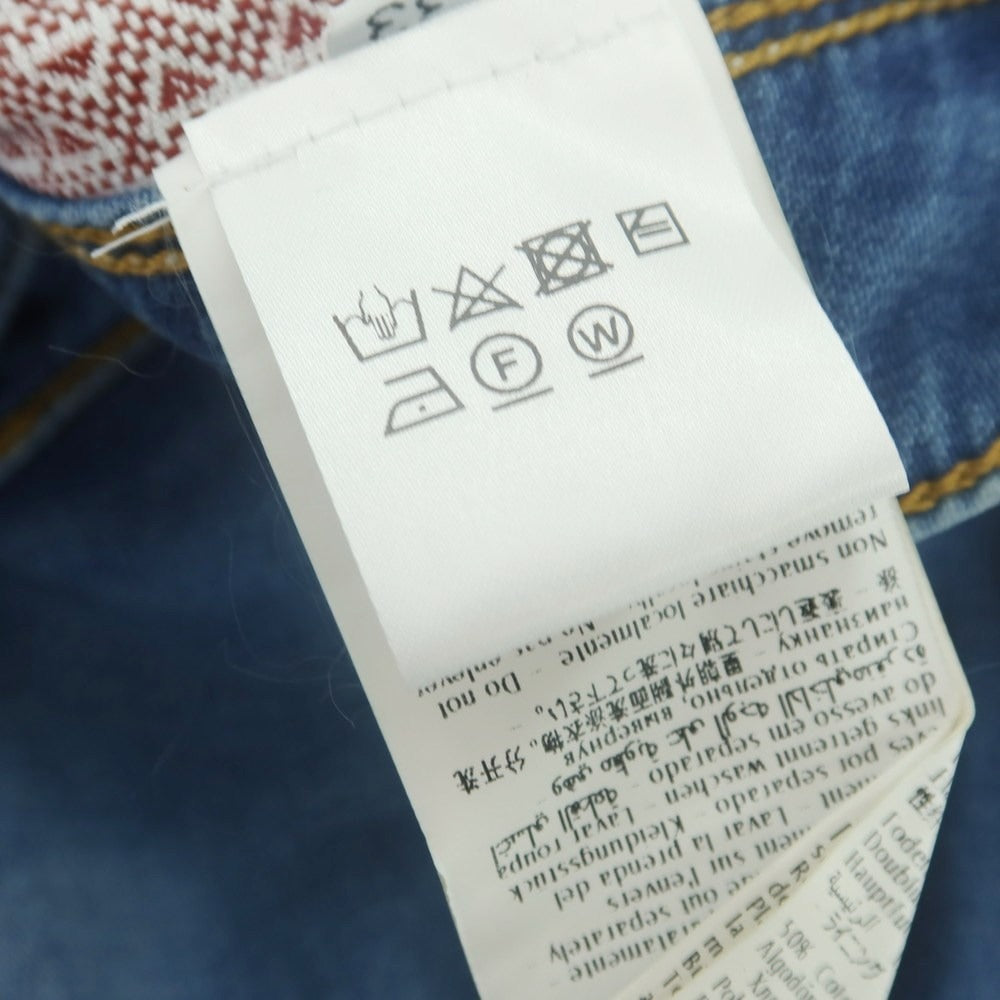 【新品アウトレット】インコテックス ブルーディヴィジョン INCOTEX BLUE DIVISION ストレッチ タイトテーパードデニムパンツ ジーンズ ブルー【 33 】【 状態ランクN- 】【 メンズ 】