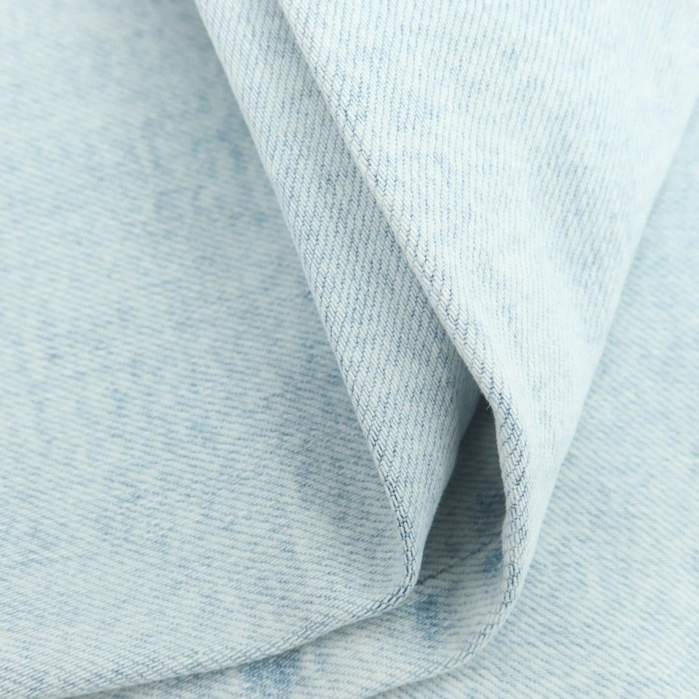 【新品アウトレット】インコテックス ブルーディヴィジョン INCOTEX BLUE DIVISION リペア加工 ストレッチ タイトテーパードデニムパンツ ジーンズ アイスブルー【 34 】【 状態ランクN- 】【 メンズ 】