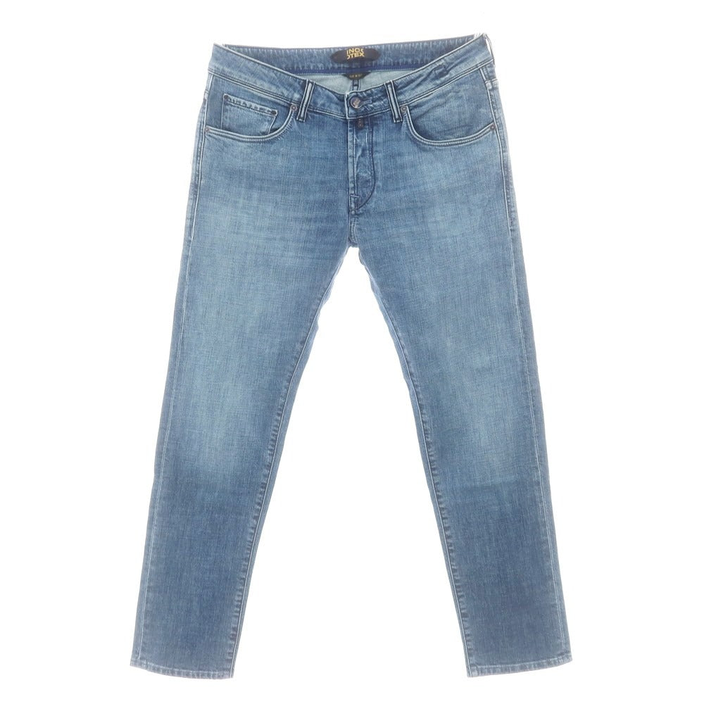 【新品アウトレット】インコテックス ブルーディヴィジョン INCOTEX BLUE DIVISION ストレッチ タイトテーパードデニムパンツ ジーンズ ブルー【 33 】【 状態ランクN- 】【 メンズ 】