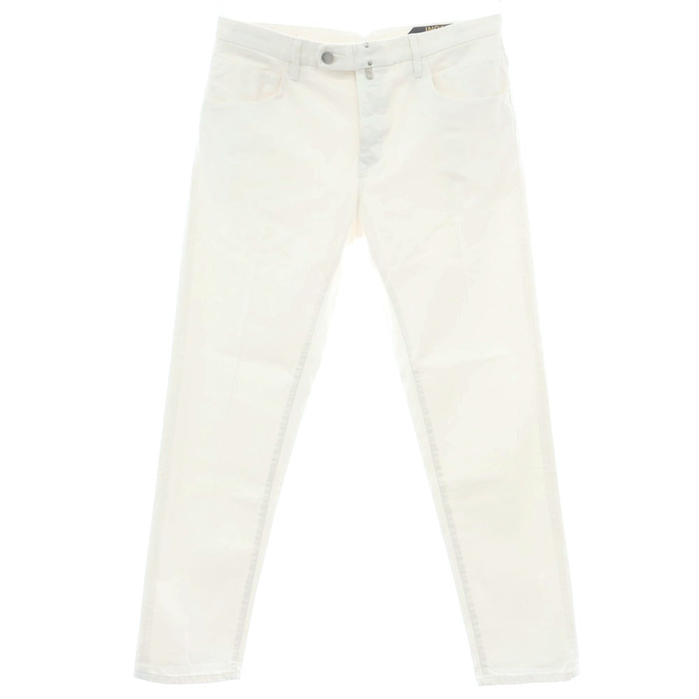 【新品】インコテックス ブルーディヴィジョン INCOTEX BLUE DIVISION TAILOR MADE ストレッチ タイトテーパードデニムパンツ オフホワイト【 33 】【 状態ランクN 】【 メンズ 】