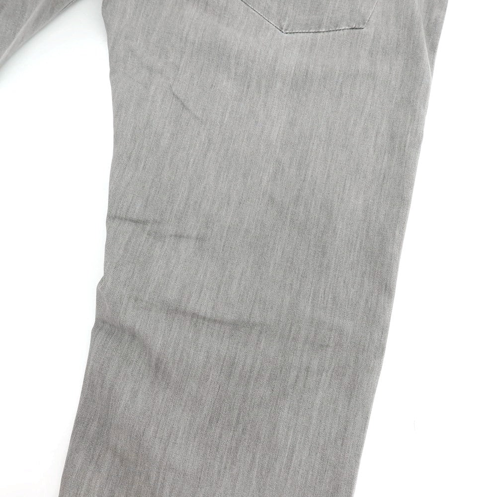 【新品アウトレット】インコテックス ブルーディヴィジョン INCOTEX BLUE DIVISION ストレッチ コットンレーヨンポリエステル デニムパンツ ジーンズ ライトグレー【 33 】【 状態ランクN- 】【 メンズ 】