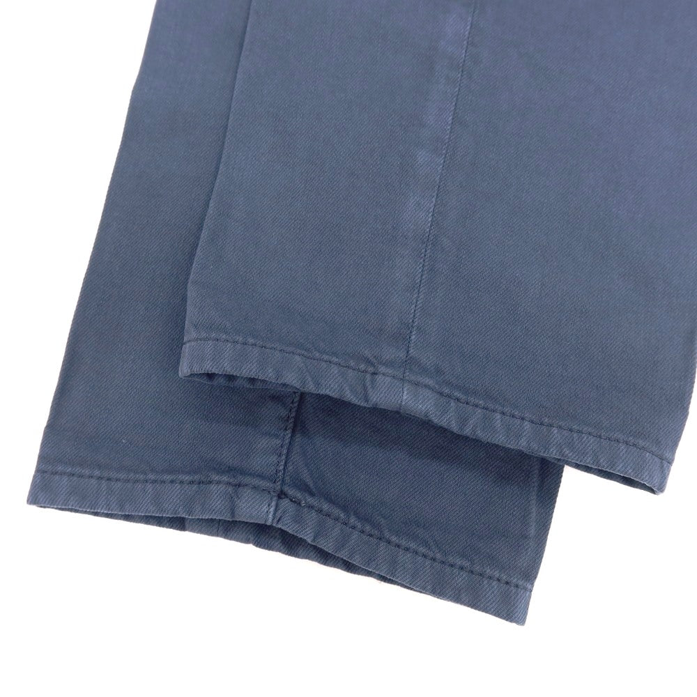 【新品アウトレット】インコテックス ブルーディヴィジョン INCOTEX BLUE DIVISION ストレッチ コットン カジュアルスラックスパンツ ネイビー【 33 】【 状態ランクN- 】【 メンズ 】