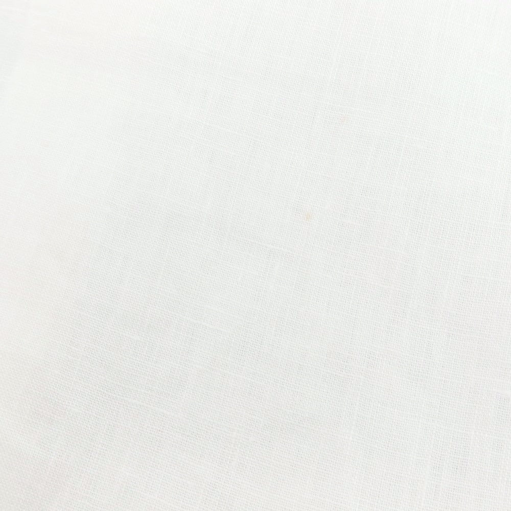 【新品アウトレット】マリアサンタンジェロ Maria Santangelo MARCO リネン ワイドカラーシャツ ホワイト【 38 】【 状態ランクN- 】【 メンズ 】