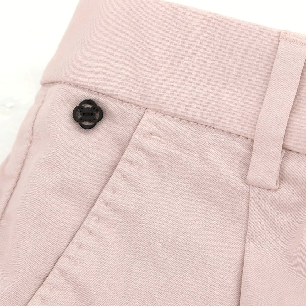 【新品】ジーティーアー G.T.A FEDERICO SLIM ストレッチコットン ワンプリーツスラックスパンツ ライトピンク【 44 】【 状態ランクN 】【 メンズ 】