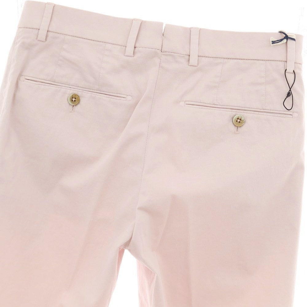 【新品】ジーティーアー G.T.A FEDERICO SLIM ストレッチコットン ワンプリーツスラックスパンツ ライトピンク【 44 】【 状態ランクN 】【 メンズ 】