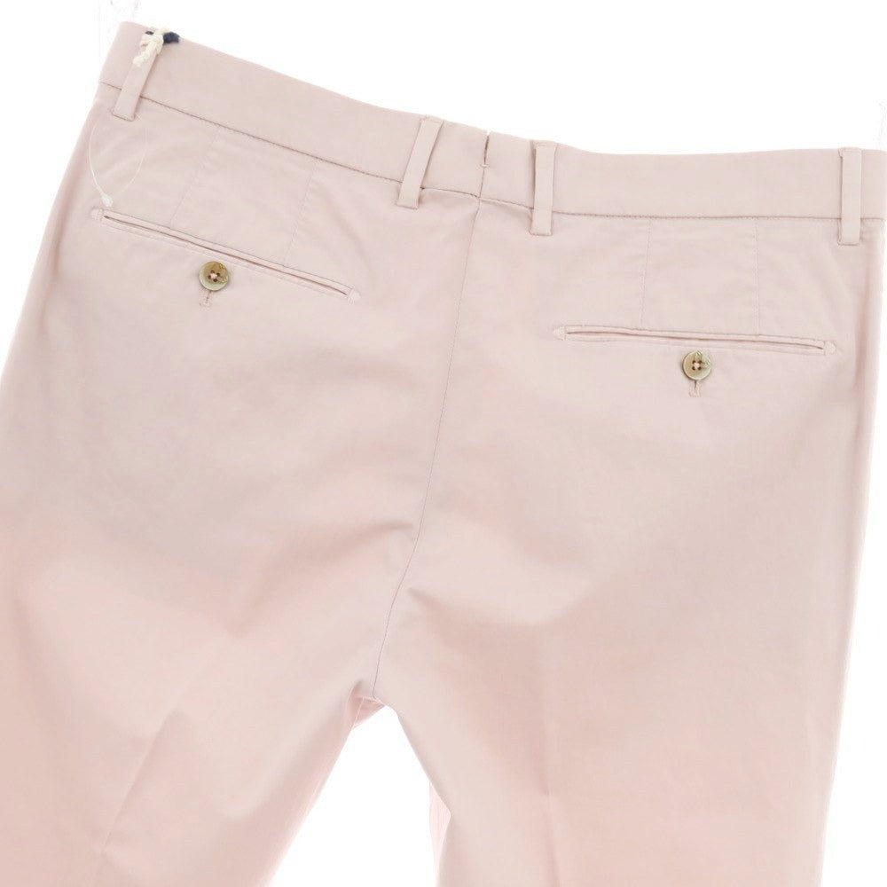 【新品】ジーティーアー G.T.A FEDERICO SLIM ストレッチコットン ワンプリーツスラックスパンツ ライトピンク【 50 】【 状態ランクN 】【 メンズ 】