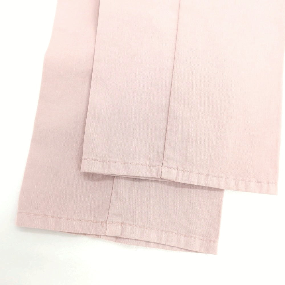 【新品】ジーティーアー G.T.A FEDERICO SLIM ストレッチコットン ワンプリーツスラックスパンツ ライトピンク【 50 】【 状態ランクN 】【 メンズ 】