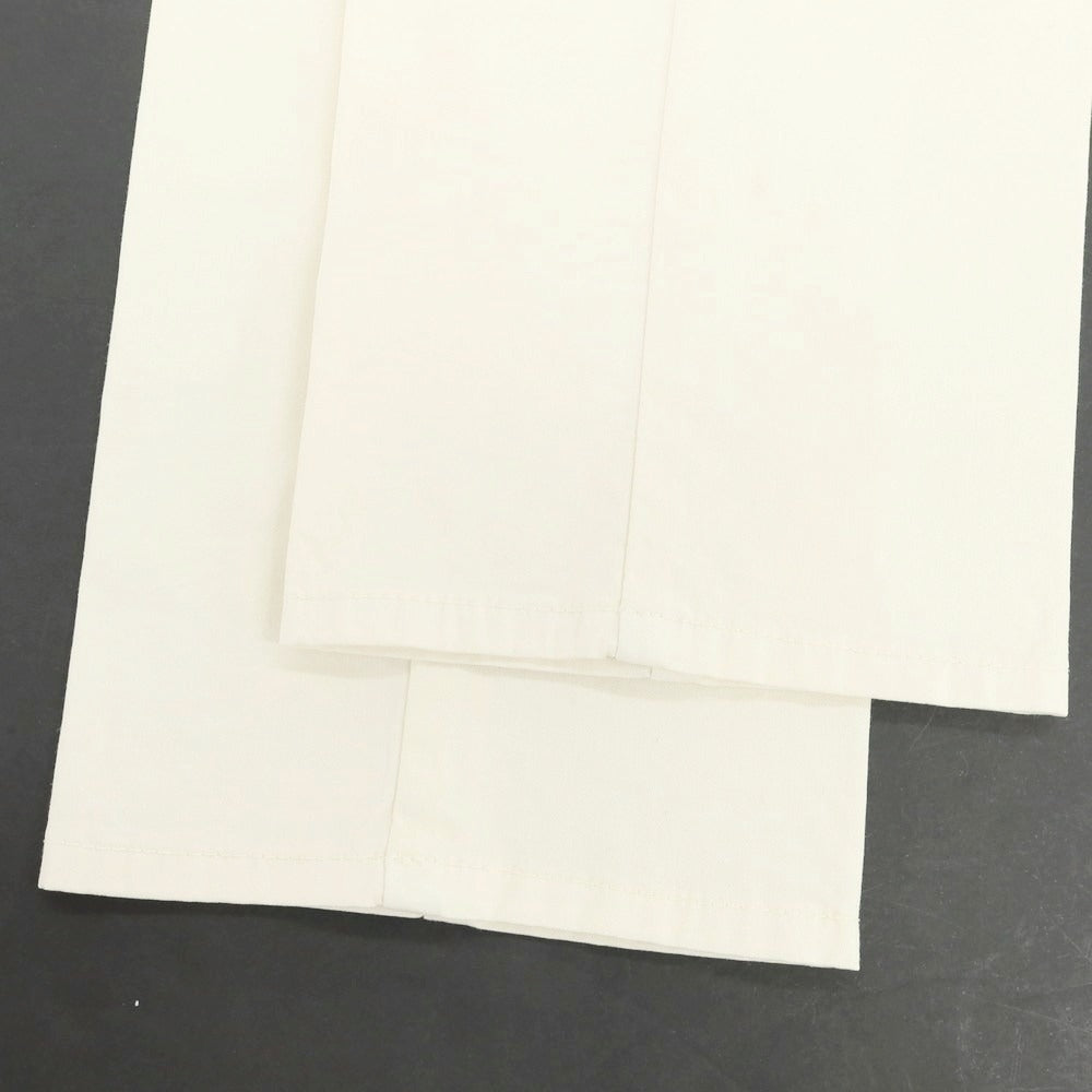 【新品アウトレット】ジーティーアー G.T.A FEDERICO SLIM ストレッチコットン ワンプリーツスラックスパンツ クリーム【 50 】【 状態ランクN- 】【 メンズ 】