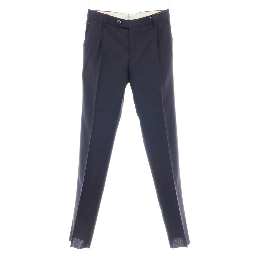 【新品】ジーティーアー G.T.A FEDERICO SLIM ウール ドレススラックスパンツ ダークネイビー【 42 】【 状態ランクN 】【 メンズ 】
