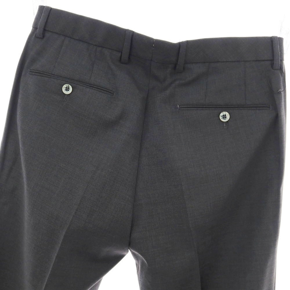【新品】ジーティーアー G.T.A FEDERICO SLIM ウール ドレススラックスパンツ ダークグレー【 48 】【 状態ランクN 】【 メンズ 】