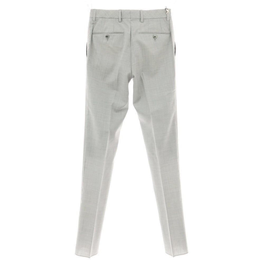 【新品】ジーティーアー G.T.A FEDERICO SLIM ウール ドレススラックスパンツ ライトグレー【 42 】【 状態ランクN 】【 メンズ 】