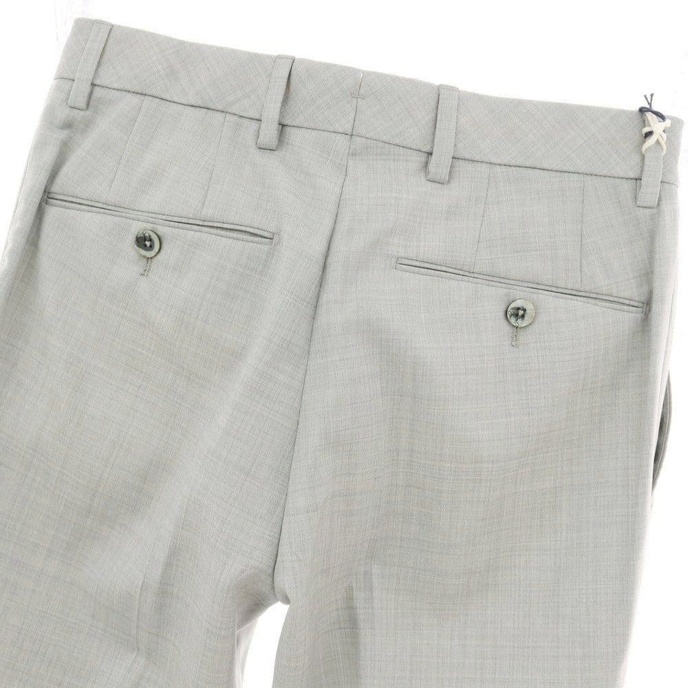 【新品】ジーティーアー G.T.A FEDERICO SLIM ウール ドレススラックスパンツ ライトグレー【 42 】【 状態ランクN 】【 メンズ 】